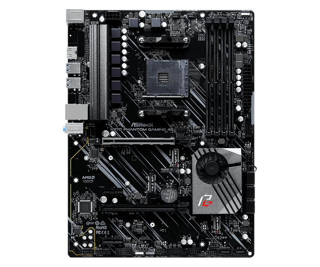 ASRock X570 Phantom Gaming 4S AM4 Motherboard PCIe Gen4 DDR4 128GB HDMI SATA ATX For Ryzen 5000 And 5000G Series CPUs Frontier General Hardware