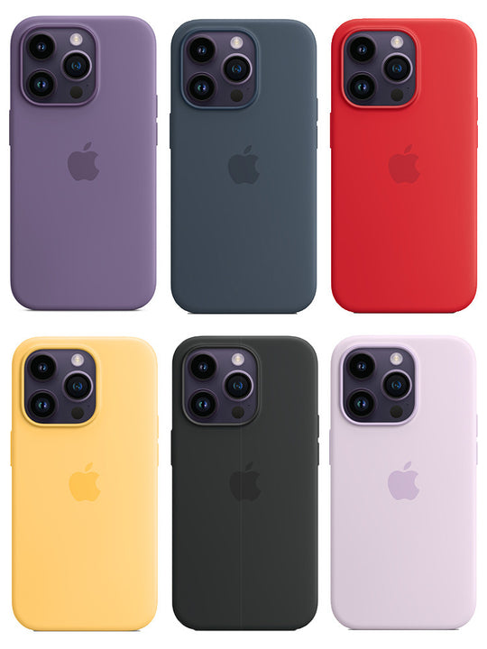 Liquid Silicone Phone Case For iPhone 16 15 14 13 12 11 Pro Max Plus Full Logo Cover Frontier General Hardware