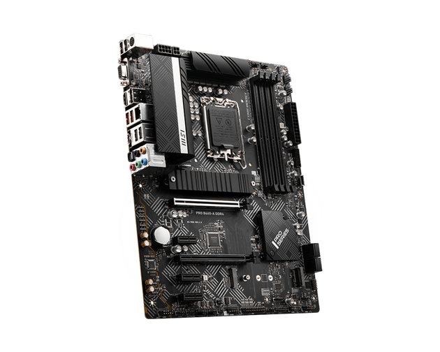 MSI PRO B660 A DDR4 Motherboard LGA1700 Intel B660 Chipset 4x DDR4 Slots Up To 128GB Support 14th 13th 12th Gen CPUs Frontier General Hardware