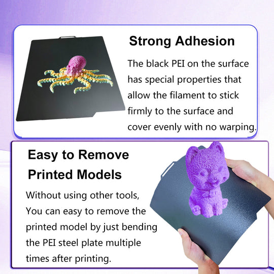 X1C P1P P1S A1 X1 Build Plate for Bambu Lab Plate Smooth PEI Sheet PEO PET for Bambulabs x1 p1p 3D Printer Heatbed Build Plate Frontier General Hardware