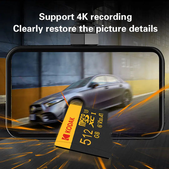 Kodak Micro SD Memory Card SDXC Class 10 U3 V30 High Capacity 64GB 128GB 256GB 512GB Frontier General Hardware