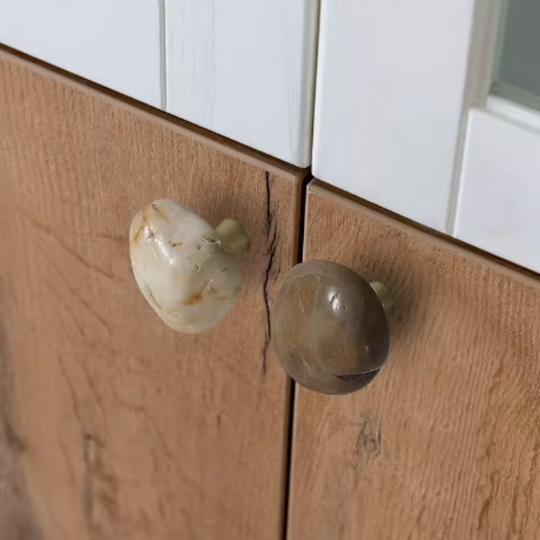 Natural Stone Furniture Handles Rock Door Pulls Drawer Knobs for Decoration Hardware Frontier General Hardware