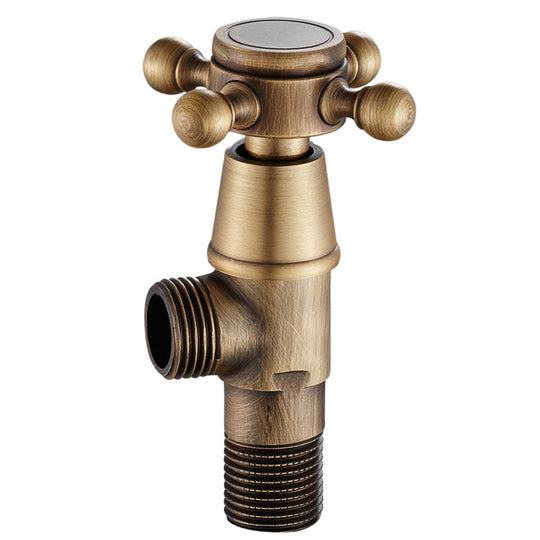 Brass Angle Valve 1/2\\\" Toilet Water Stop Valvethickening Triangle Valve Kitchen And Bathroom Plumbing Hardware Accessories Frontier General Hardware