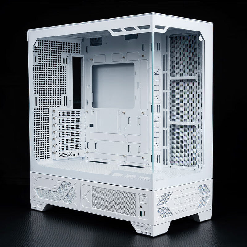 Vk03 VALKYRIE VK03 LITE White ATX Gaming PC Case With 360 Degree Water Cool