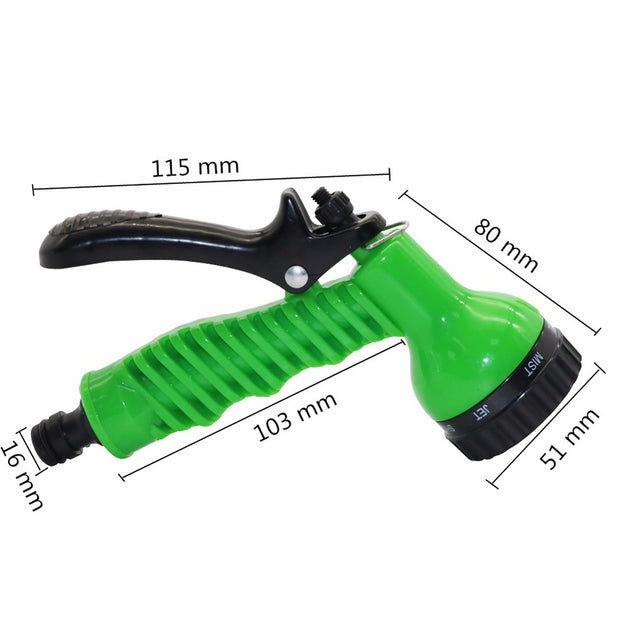 7 Function Water Gun High Pressure Spray Gun Garden Plant Flower Lawn Vegetable Irrigation Watering Car Washing Home Clean Tool Frontier General Hardware