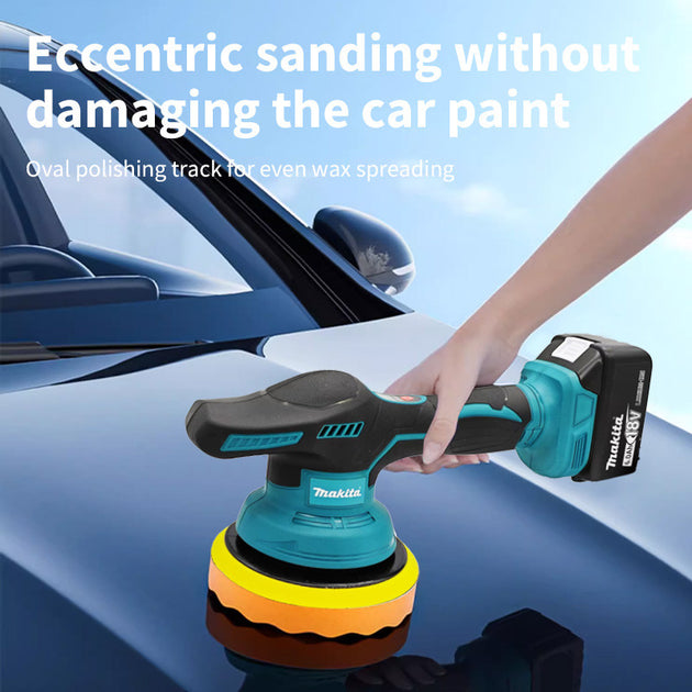 Makita 18V Cordless Car Polisher With Digital Display And 8 Gear Speeds Compatible With Makita 18V Batteries Frontier General Hardware