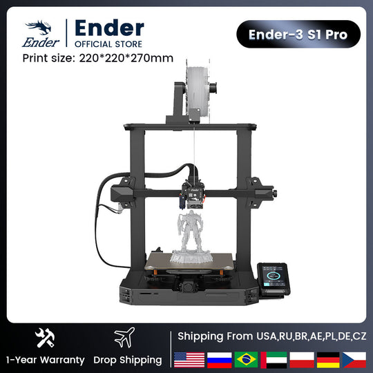 Creality Ender 3 V3 Plus Upgraded 3D Printer KE SE Editions High Speed FDM Printer for Enthusiasts Frontier General Hardware