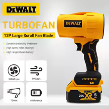 Dewalt Brushless Cordless Air Blower 30000RPM Turbo Fan Handheld Violent Fan Dryer 20V Rechargeable Dust Blowing Tool Frontier General Hardware
