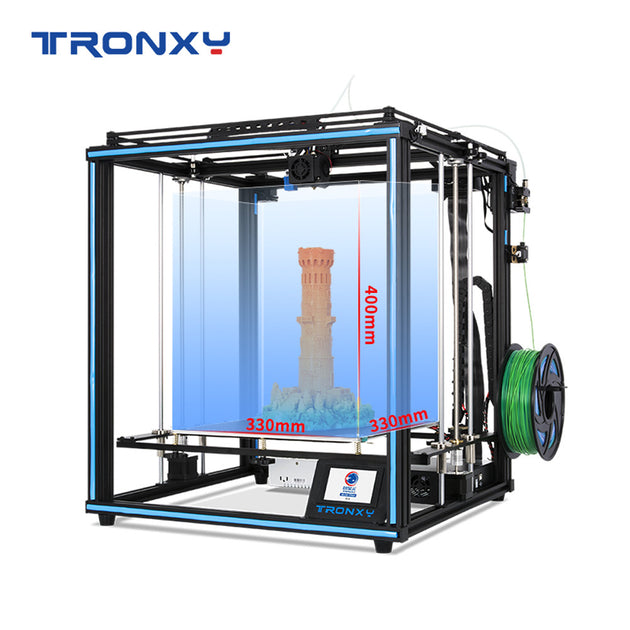 Tronxy X5SA FDM 3D Printer Closed Frame Auto Leveling CoreXY Large Build Volume 330x330x400mm Frontier General Hardware