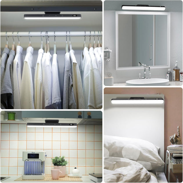 Willed 5W Dimmable Night Light Three Color Makeup Light With 2500mAh Rechargeable Under Cabinet Closet Bedside Desk Frontier General Hardware