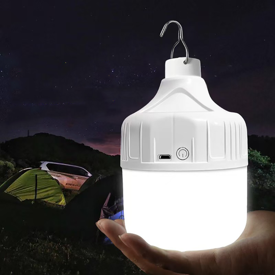 Portable USB Rechargeable LED Pendant Light Waterproof Lamp For Camping Fishing Emergency Night Lighting Three Modes Frontier General Hardware