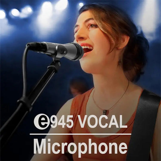 Sennheiser E945 Professional Dynamic Wired Handheld Microphone for Live Performance Karaoke Frontier General Hardware
