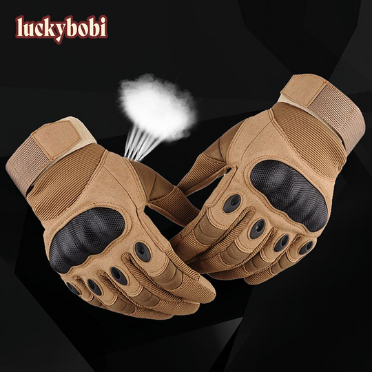 Military fan hard shell black eagle tactical sports gloves male cross border protection male five finger hard shell training Frontier General Hardware