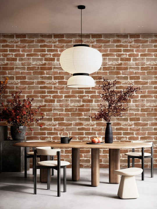 3D Vintage Brick Self Adhesive Wallpaper Peel And Stick Waterproof Removable Vinyl Film For Home Decor Brown Red Brick Frontier General Hardware