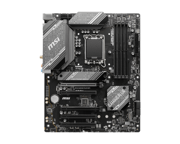 MSI B760 Gaming Plus WiFi Motherboard LGA 1700 Support 14th 13th 12th Gen Intel CPUs DDR5 256GB ATX Frontier General Hardware