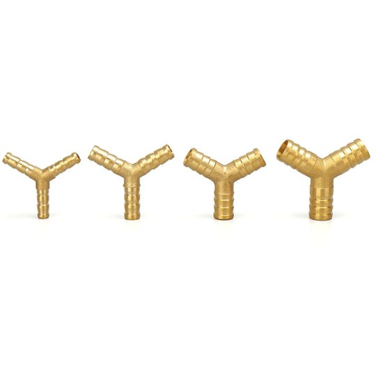 Brass Barb Pipe Fittings Straight Elbow T Y Shape 2 Way 3 Way Coupler Adapter For 4 To 19mm And 8mm 10mm 14mm 16mm Hose Frontier General Hardware