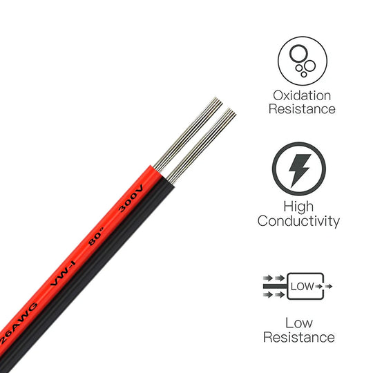 2 Pin LED Wire Cables 22 20 18 AWG 3 4 5 6 Pin Connectors For 5050 SMD WS2812B RGB RGBWW LED Strip Light Frontier General Hardware
