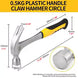 Claw Hammer 2P 3P Heavy Duty Octagonal Hammer Nail Lifting Crushing Hammer Professional Construction Multifunctional Hand Tools