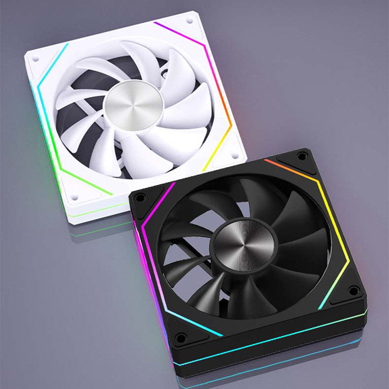 OEM Prism 5 Pro Computer Chassis Fan 12cm ARGB 4 Pin PWM Quiet 12V Coo