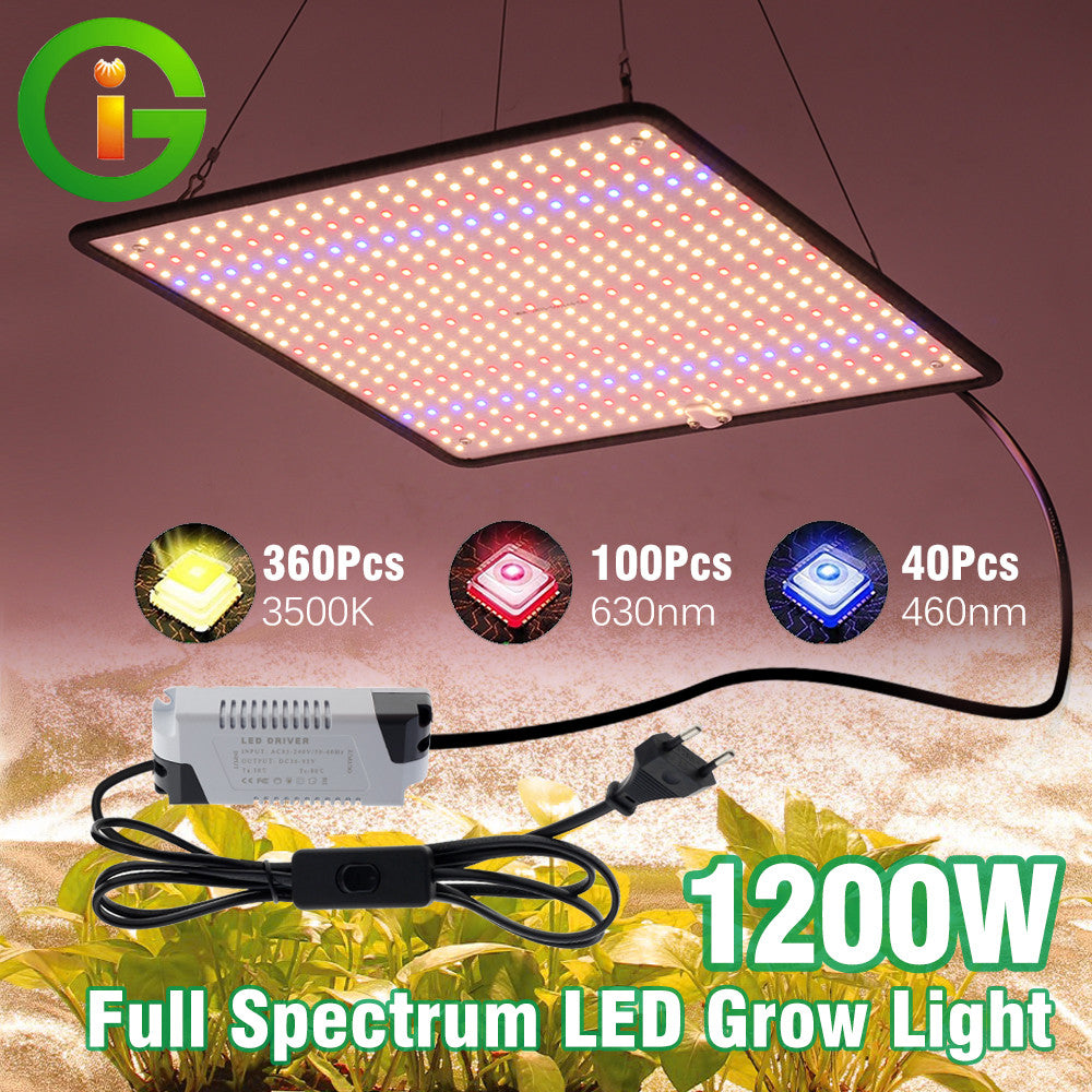 LED Grow Light Full Spectrum Phyto Lamp AC85 240V 40W For Indoor Grow Tent Plants Growth Light Frontier General Hardware
