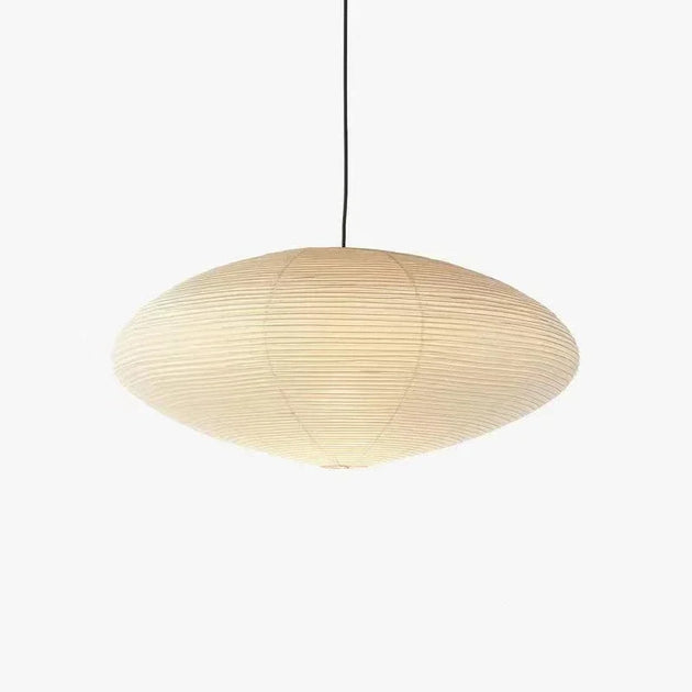 Denmark Rice Paper Pendant Lamp Ceiling Suspension 50cm And 60cm Diameter Metal And Paper E27 AC 90 To 260V White Shade Frontier General Hardware