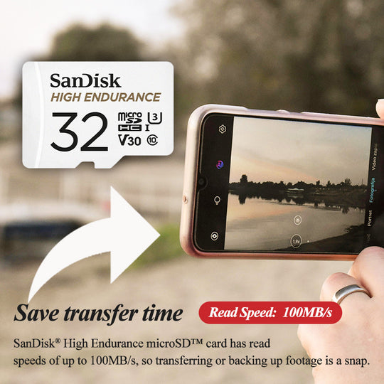 SanDisk Professional Memory Card for DVR dash cam V30 U3 C10 Micro SD Card for surveillance camera Frontier General Hardware