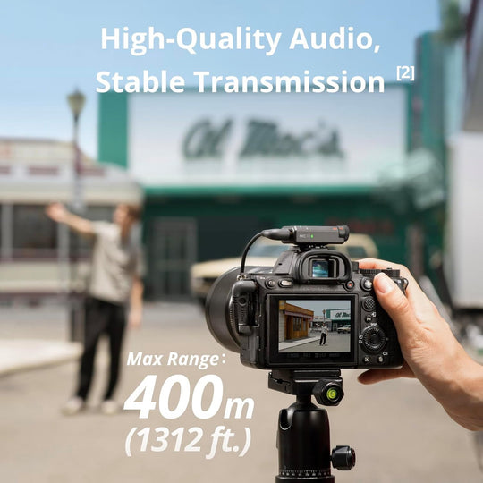 DJI Mic Mini Wireless Microphone 48-Hour Operation w/ Case Two-Level Active Noise Cancelling Frontier General Hardware