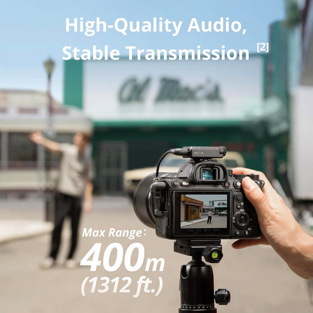 DJI Mic Mini Wireless Microphone 48-Hour Operation w/ Case Two-Level Active Noise Cancelling Frontier General Hardware