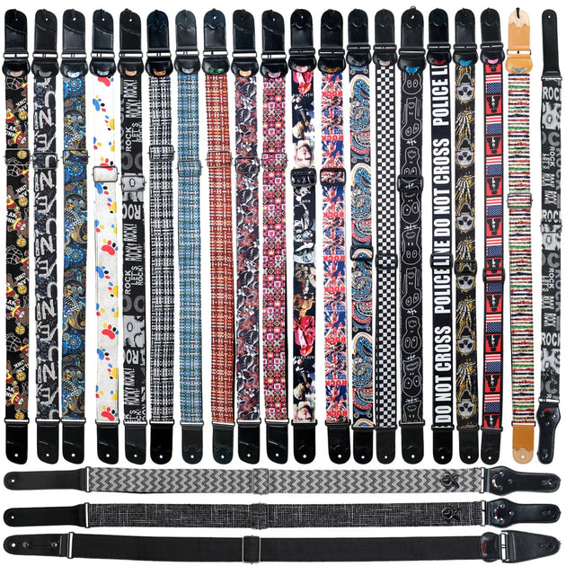 Electric Guitar Strap Premium With Pick Universal Fit For Acoustic Electric Bass Ukulele Banjo Mandolin Accessories Frontier General Hardware