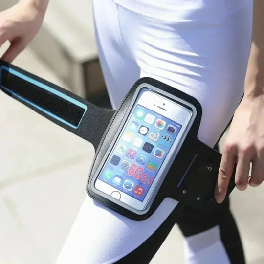 5.5inch Outdoor Sports Mobile Phone Armband Smartphone Key Holder Gym Running Phone Bag Arm Band Cases for Samsung iPhone Holder Frontier General Hardware