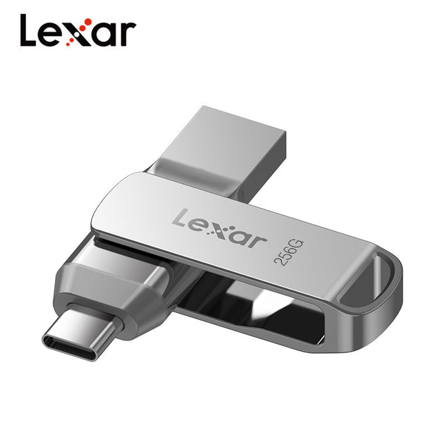 Lexar USB 3.2 Type C Flash Drive DT40 High Speed Pendrive 128GB 256GB OTG Dual Memory Stick U Disk For iPhone 15 And PC Frontier General Hardware