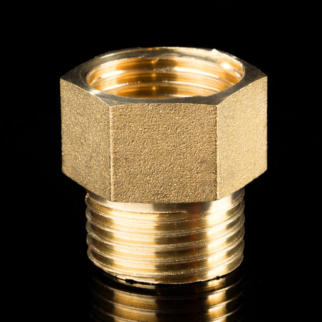 Brass Female To Male Thread Adapters M10 To M22 Copper Pipe Connectors For Plumbing And Threaded Joints Frontier General Hardware