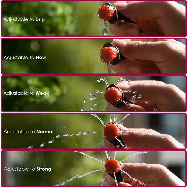 KESLA 5-50M Greenhouse Automatic Watering System Kit Garden Micro Drip Irrigation Dripper DIY for Potted Bonsai Plant Vegetables Frontier General Hardware