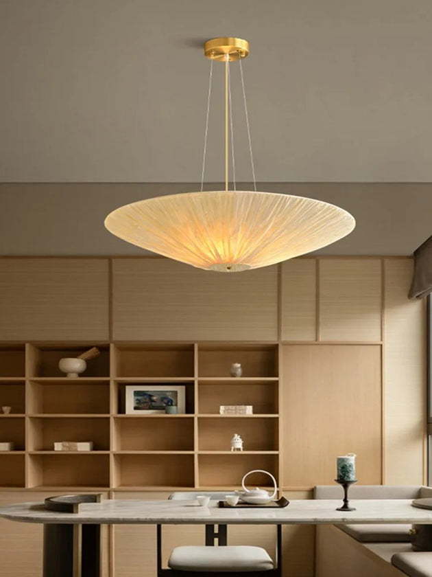 Japanese Style Xuan Paper Pendant Light for Living Room and Bedroom Homestay Lighting Tea Room Chinese Restaurant Frontier General Hardware
