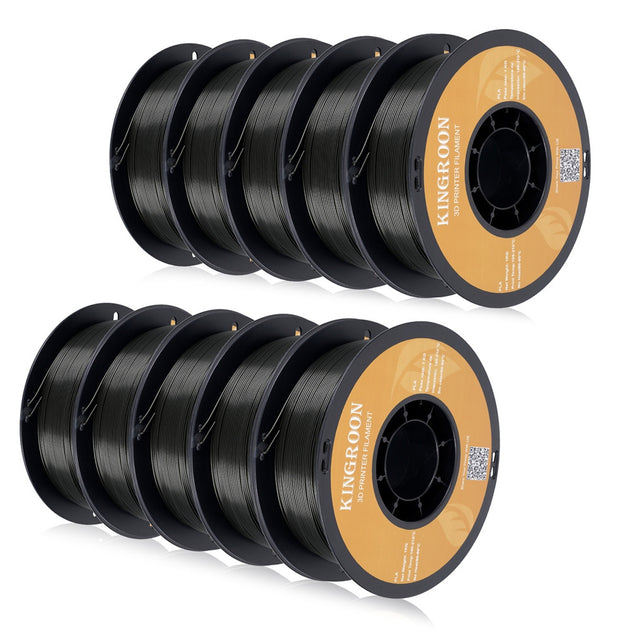 KINGROON PETG 3D Printer Filament 1.75mm 5KG 10KG Mix Color 3D Printing Material 1kg/roll petg Plastic For FDM 3dprinter Frontier General Hardware