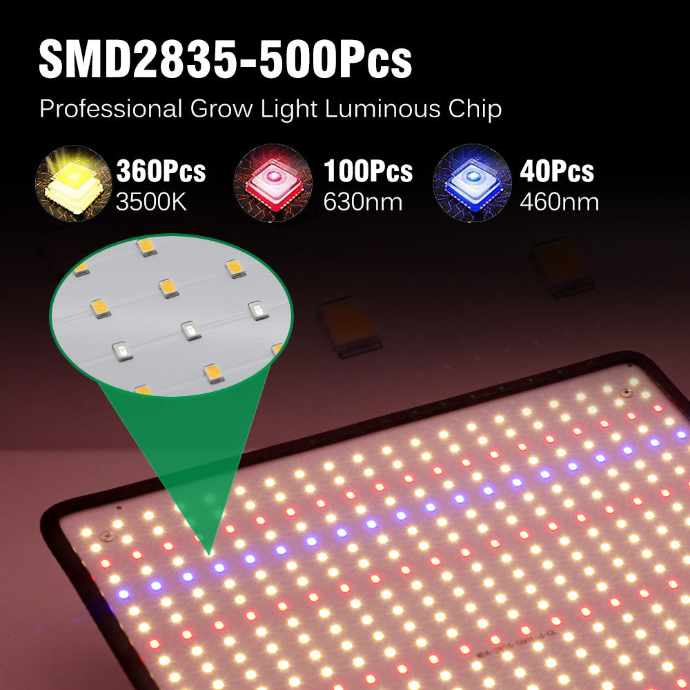LED Grow Light Full Spectrum Phyto Lamp AC85 240V 40W For Indoor Grow Tent Plants Growth Light Frontier General Hardware