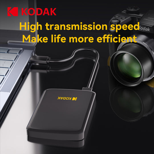 Kodak 2.5 Inch Portable External Hard Drive 500GB 1TB USB 3.0 Storage Compatible With PS5 Xbox PC Mac Desktop MacBook Frontier General Hardware