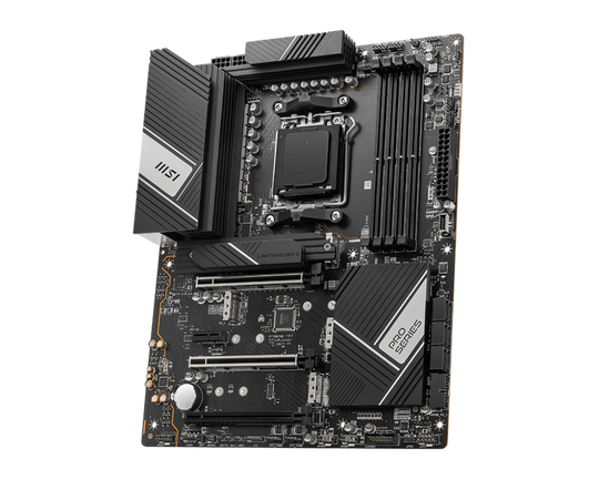 MSI PRO X670P WIFI Socket AM5 Motherboard Supports Ryzen 7000 Series DDR5 4x M2 Ports ATX Frontier General Hardware