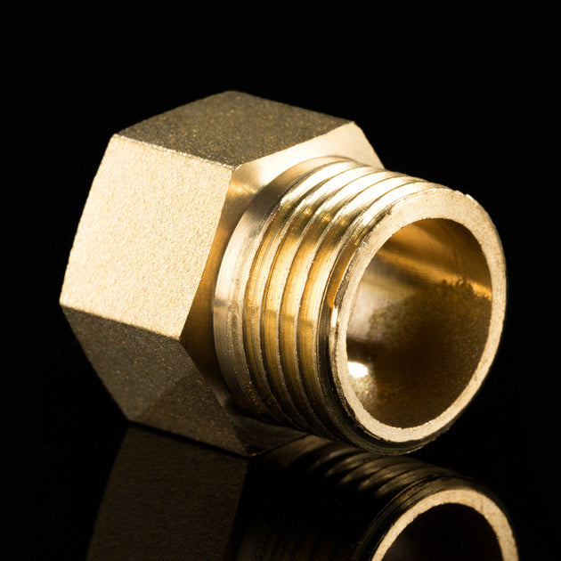 Brass Female To Male Thread Adapters M10 To M22 Copper Pipe Connectors For Plumbing And Threaded Joints Frontier General Hardware