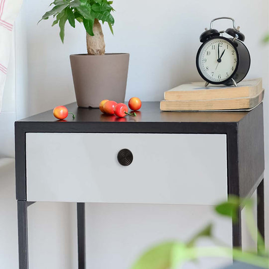 Nordic Light Luxury Gold Cabinet Single Hole Round Handle Electroplating Gold Drawer Cabinet Door Wardrobe Plastic Dresser Knobs Frontier General Hardware