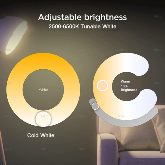 Tuya Smart LED Light Bulb E27 RGBCW Spotlight Bluetooth 110V 220V Compatible With Smart Life App For Home Decor Frontier General Hardware