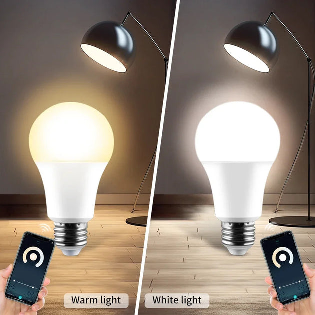 E27 WiFi Smart LED Bulbs 110V 220V Dimmable 12W 15W 20W Cozylife App Control Alexa Google Home Voice Control Frontier General Hardware
