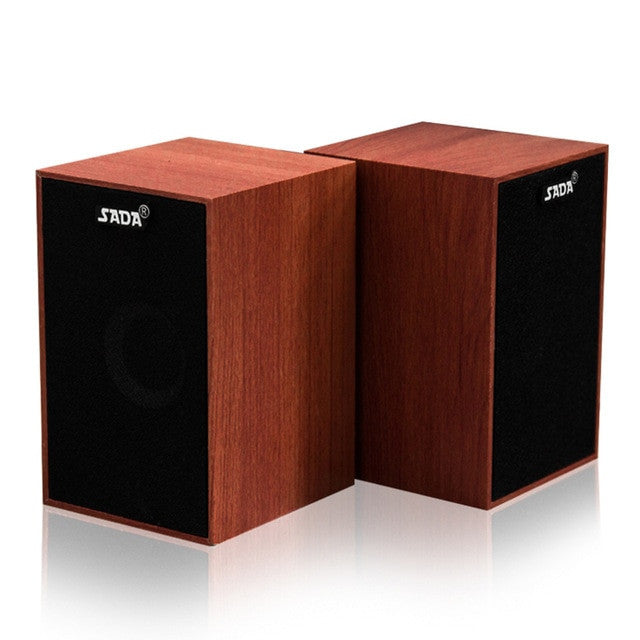 SADA V 160 USB Wired Wood Subwoofer Stereo Speakers - Frontier General Hardware