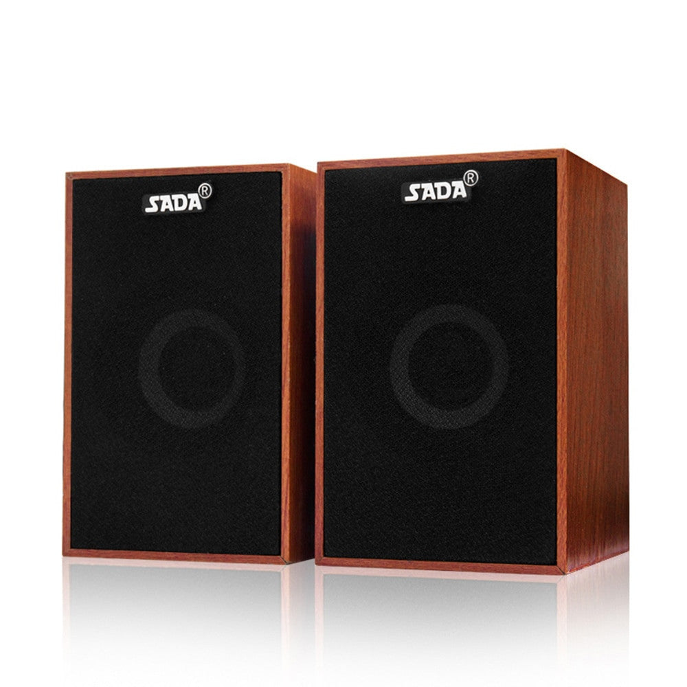 SADA V 160 USB Wired Wood Subwoofer Stereo Speakers - Frontier General Hardware