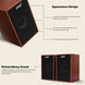 SADA V 160 USB Wired Wood Subwoofer Stereo Speakers - Frontier General Hardware