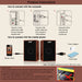 SADA V 160 USB Wired Wood Subwoofer Stereo Speakers - Frontier General Hardware