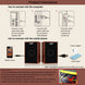 SADA V 160 USB Wired Wood Subwoofer Stereo Speakers - Frontier General Hardware