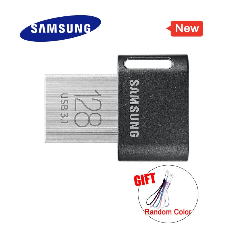 SAMSUNG USB 3.1 USB Flash Drive FIT Plus 32G 64G 128G 256G Pen Drive Tiny Memory Stick Storage Device U Disk Mini Flashdrive - Frontier General Hardware
