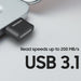 SAMSUNG USB 3.1 USB Flash Drive FIT Plus 32G 64G 128G 256G Pen Drive Tiny Memory Stick Storage Device U Disk Mini Flashdrive - Frontier General Hardware