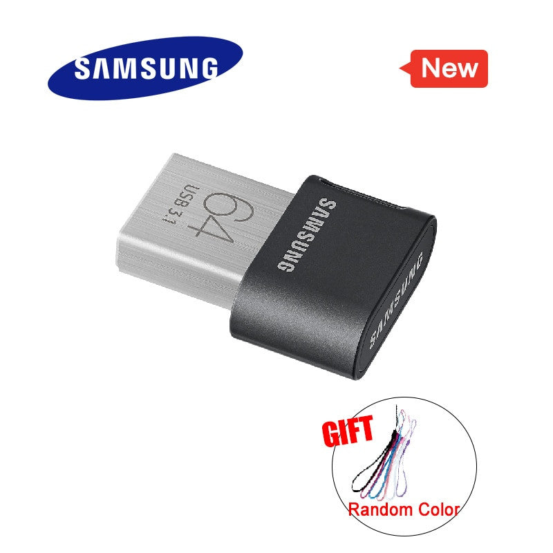 SAMSUNG USB 3.1 USB Flash Drive FIT Plus 32G 64G 128G 256G Pen Drive Tiny Memory Stick Storage Device U Disk Mini Flashdrive - Frontier General Hardware